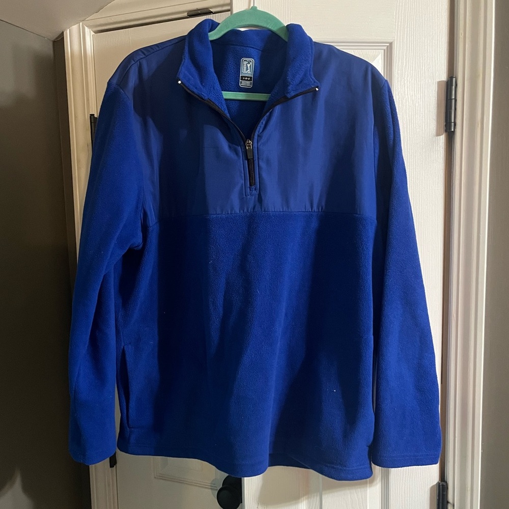 PGA Tour Royal Blue Fleece Jacket